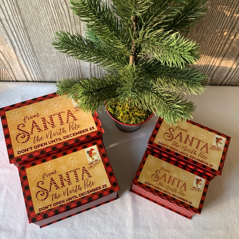 “From Santa at the North Pole” 🎅 Nesting Boxes